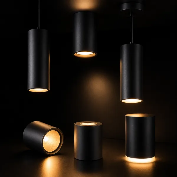 AagamLights Premium Cylinder Lights for Modern Interior Lighting