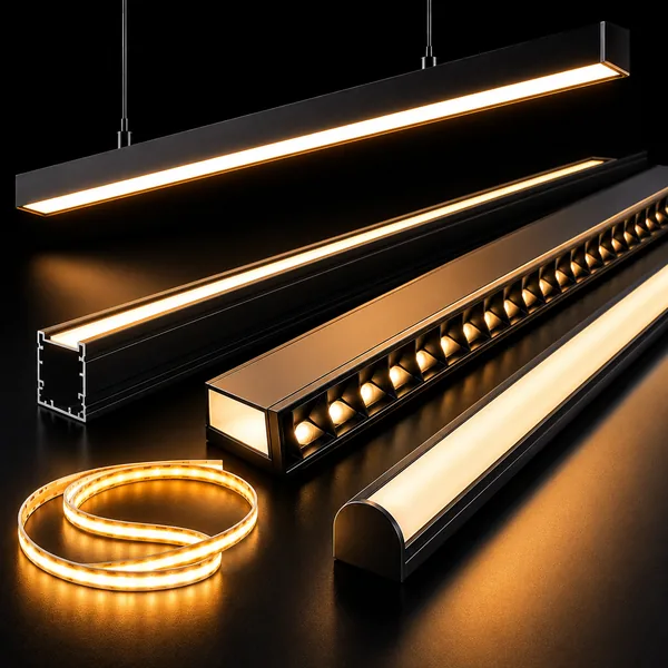 AagamLights Premium Linear Lights for Modern Interior Lighting